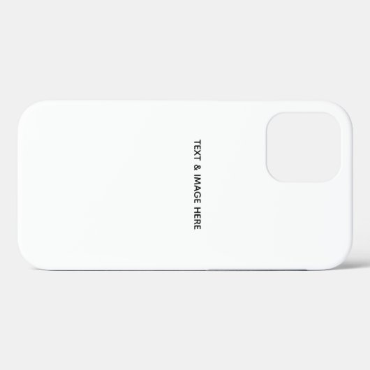 Maak je eigen wit Case-Mate iPhone case (Achterkant (horizontaal))