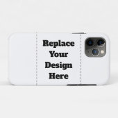 Maak je eigen wit Case-Mate iPhone case (Achterkant (horizontaal))