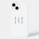Maak je eigen wit Case-Mate iPhone case (Achterkant)