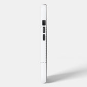 Maak Je Eigen wit Case-Mate iPhone Case (Achterkant / Links)