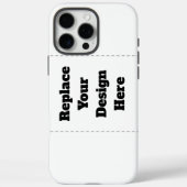 Maak je eigen wit Case-Mate iPhone case (Achterkant)