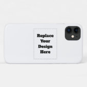 Maak je eigen wit Case-Mate iPhone case (Achterkant (horizontaal))