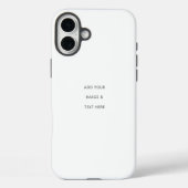 Maak je eigen wit Case-Mate iPhone case (Achterkant)