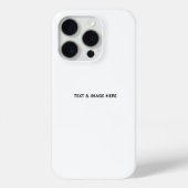 Maak je eigen wit Case-Mate iPhone case (Achterkant)