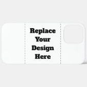 Maak je eigen wit Case-Mate iPhone case (Achterkant / Rechts)
