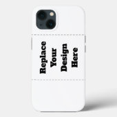 Maak je eigen wit Case-Mate iPhone case (Achterkant)