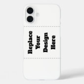 Maak je eigen wit Case-Mate iPhone case (Achterkant)