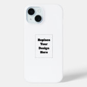 Maak je eigen wit Case-Mate iPhone case (Achterkant)