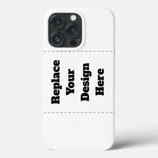 Maak je eigen wit Case-Mate iPhone case (Achterkant)