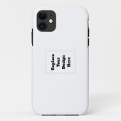 Maak je eigen wit Case-Mate iPhone case (Achterkant)