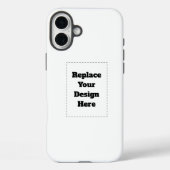 Maak je eigen wit Case-Mate iPhone case (Achterkant)