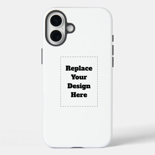 Maak je eigen wit Case-Mate iPhone case (Achterkant)