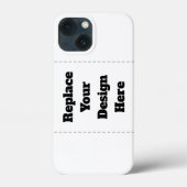 Maak je eigen wit Case-Mate iPhone case (Achterkant)