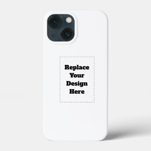 Maak je eigen wit Case-Mate iPhone case (Achterkant)
