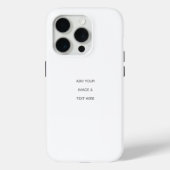 Maak je eigen wit Case-Mate iPhone case (Achterkant)
