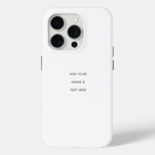 Maak je eigen wit iPhone 15 pro case