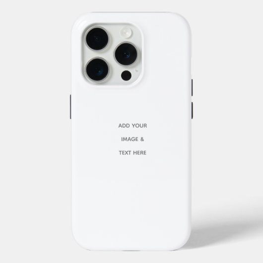 Maak je eigen wit Case-Mate iPhone case (Achterkant)