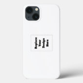 Maak je eigen wit Case-Mate iPhone case (Achterkant)