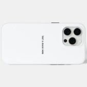 Maak je eigen wit Case-Mate iPhone case (Achterkant (horizontaal))