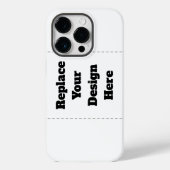 Maak je eigen wit Case-Mate iPhone case (Achterkant)
