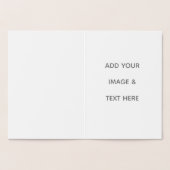 Maak je eigen wit folie kaarten (Binnen)