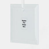 Maak je eigen wit glas ornament (Voorkant links)
