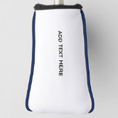 Maak je eigen wit golfheadcover (Draai 90)