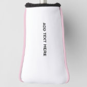Maak je eigen wit golfheadcover (Draai 90)