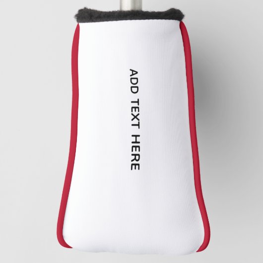 Maak je eigen wit golfheadcover (Draai 90)
