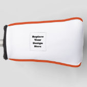 Maak je eigen wit golfheadcover (Voorkant)