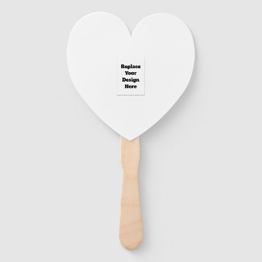 Maak je eigen wit handwaaier (Voorkant)
