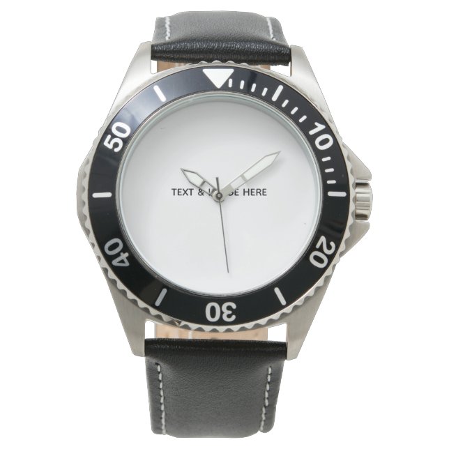 Maak je eigen wit horloge (Voorkant)
