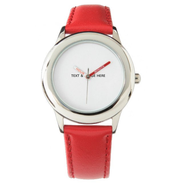 Maak je eigen wit horloge (Voorkant)