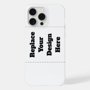 Maak je eigen wit iPhone 15 pro max case