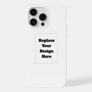 Maak je eigen wit iPhone 15 pro max case