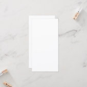 Maak je eigen wit kaart (Voorkant / Achterkant in situ)