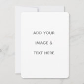 Maak je eigen wit kaart (Voorkant)