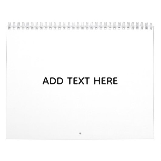 Maak je eigen wit kalender (Hoes)