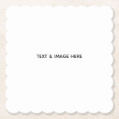 Maak Je Eigen wit Kartonnen Onderzetters (Voorkant)