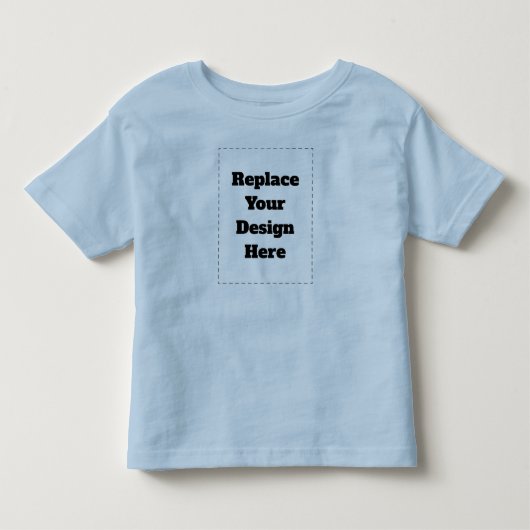 Maak je eigen wit kinder shirts (Voorkant)