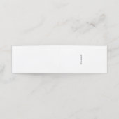 Maak je eigen wit klantenkaartje (Buitenkant ongevouwen)