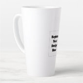 Maak je eigen wit latte mok (Linkerhoek)