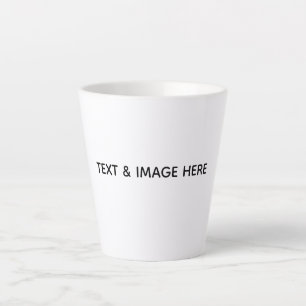 Maak je eigen wit latte mok