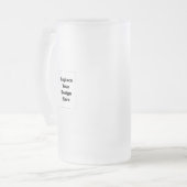 Maak je eigen wit matglas bierpul (Voorkant links)