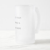 Maak je eigen wit matglas bierpul (Voorkant rechts)