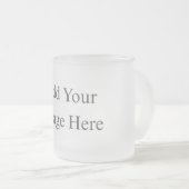 Maak je eigen wit matglas koffiemok (Voorkant rechts)