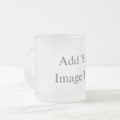 Maak je eigen wit matglas koffiemok (Voorkant links)