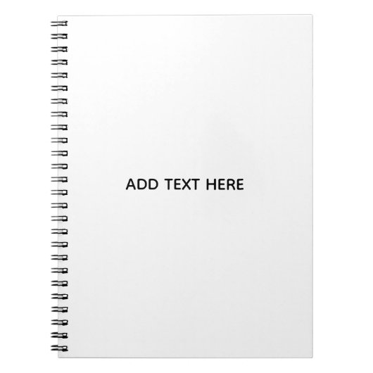 Maak je eigen wit notitieboek (Voorkant)