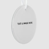Maak je eigen wit ornament (voorkant)
