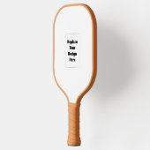 Maak Je Eigen wit Pickleball Paddle (Links)